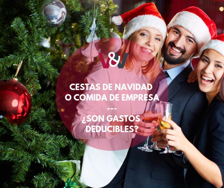 Cestas Navidad Gastos deducibles