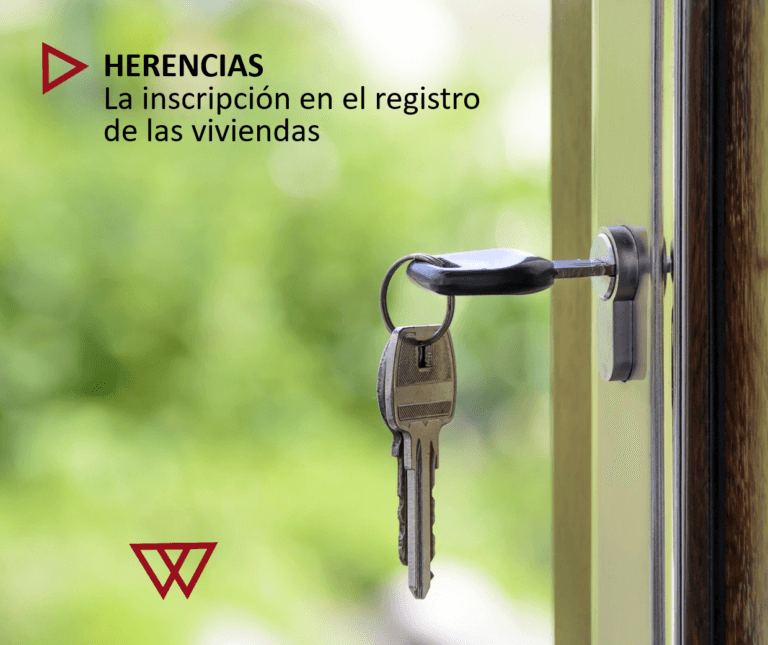 herencias inscricion registro viviendas