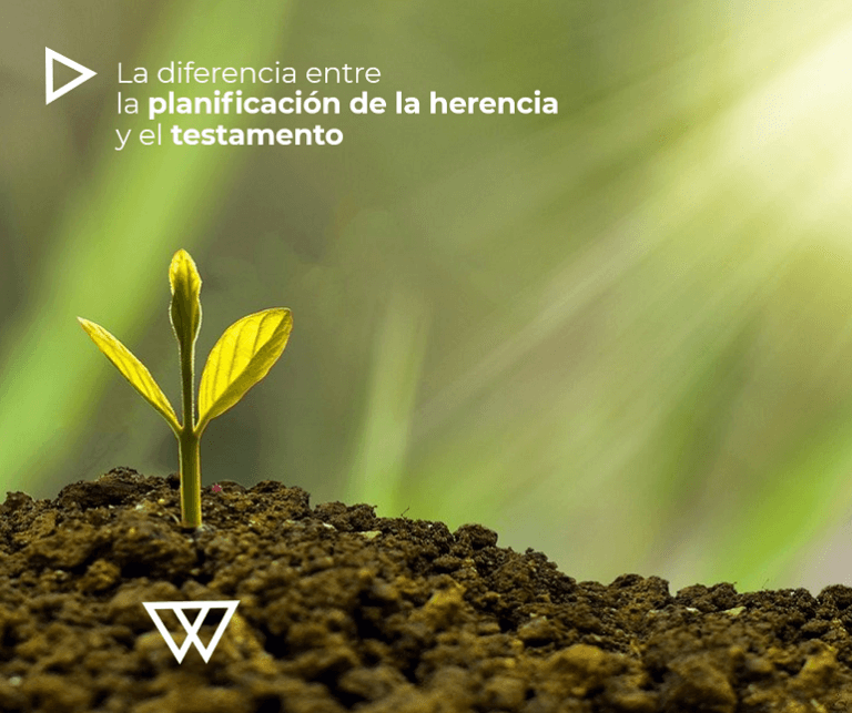 La diferencia entre la planificacion de la herencia y el testamento
