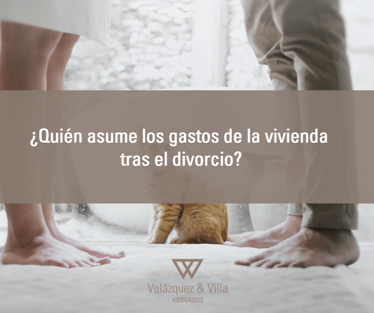 Quien asume los gastos corrientes de la vivienda tras el divorcio