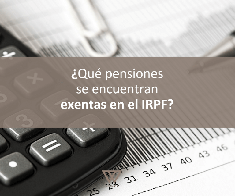 pensiones exentas irpf