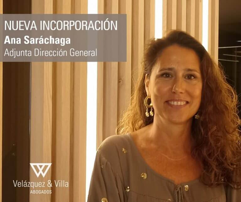 Nueva incorporacion Ana Sarachaga