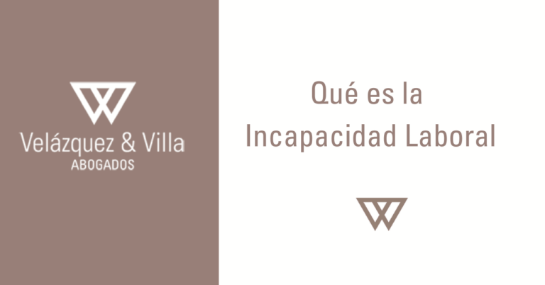 que es la incapacidad laboral