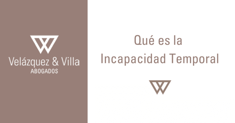 que es la incapacidad temporal