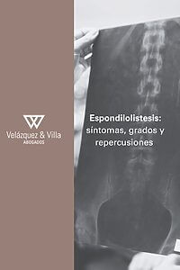 Espondilolistesis enfermedad de incapacidad laboral, síntomas, grados y repercusiones