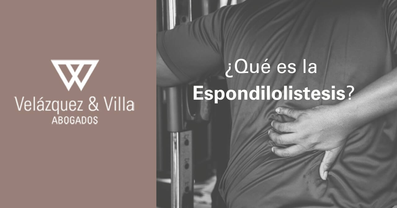 Qué es la Espondilolistesis