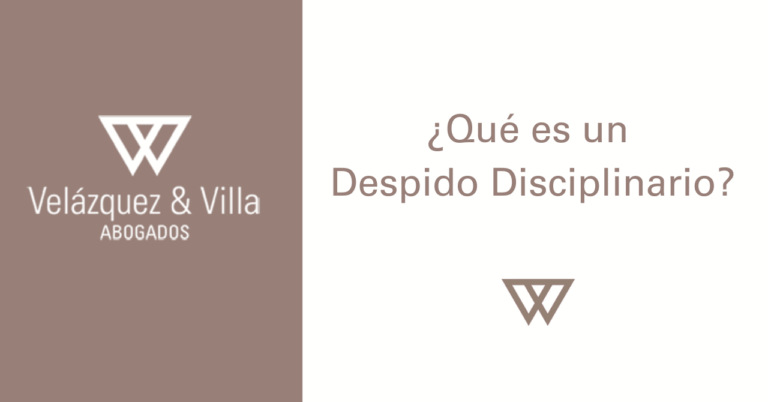 Que es un despido disciplinario