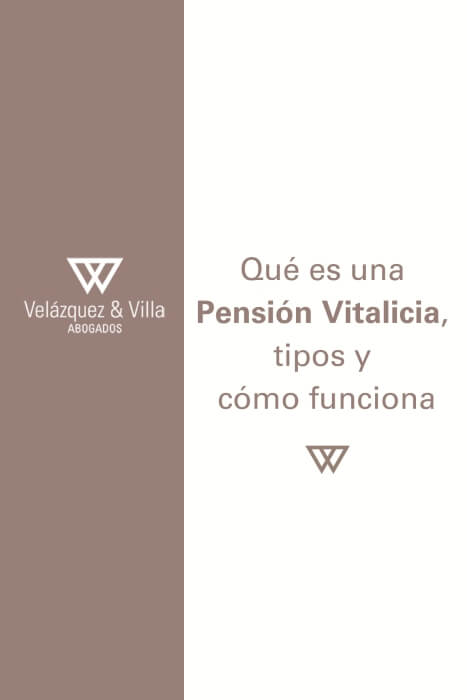 Qué es una pensión vitalicia, cómo funciona y tipos en 2026