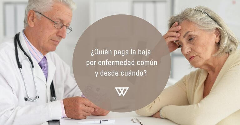 Quien paga la baja por enfermedad comun