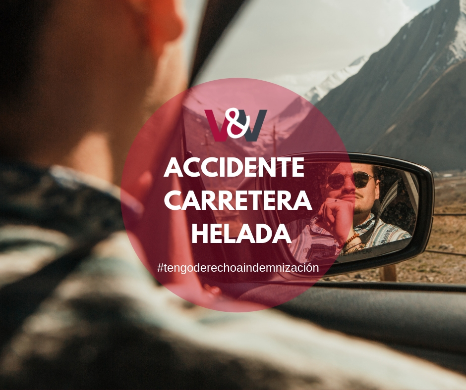 Accidente carretera helada