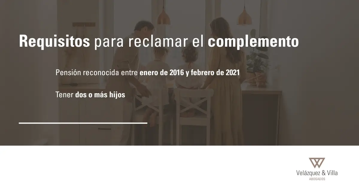 complemento de maternidad
