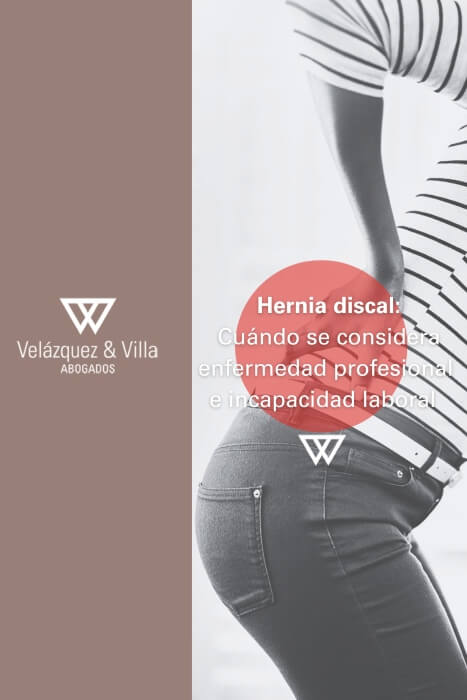 incapacidad por Hernia discal 