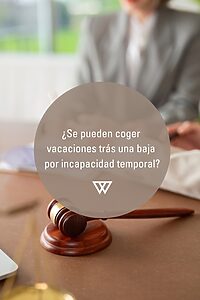 se pueden coger vacaciones trás una baja laboral