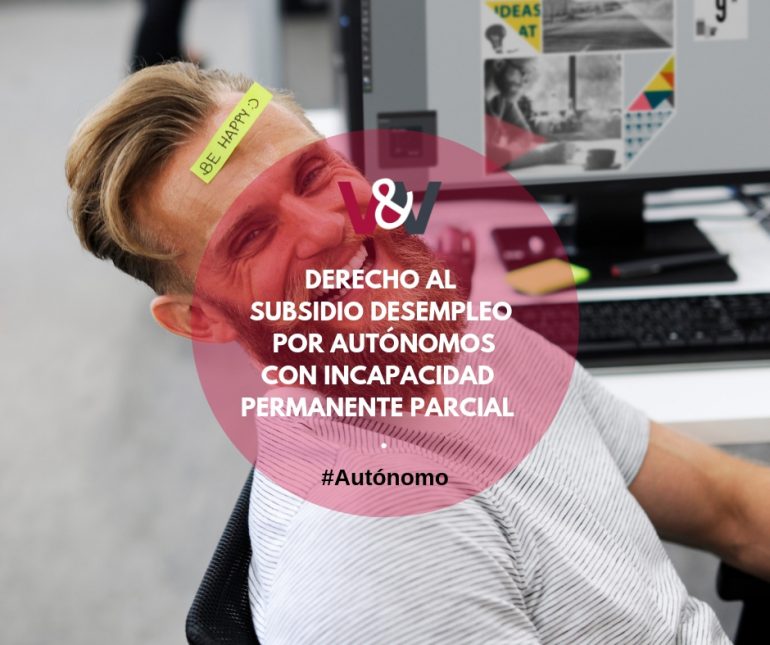 Subsidio autónomos incapacidad permanente parcial